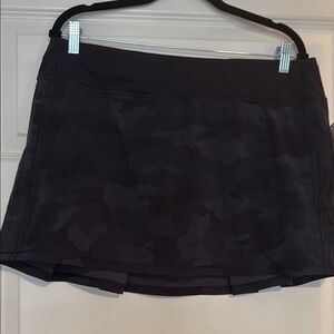Lululemon Athletica Dark Camouflage Skort size 12